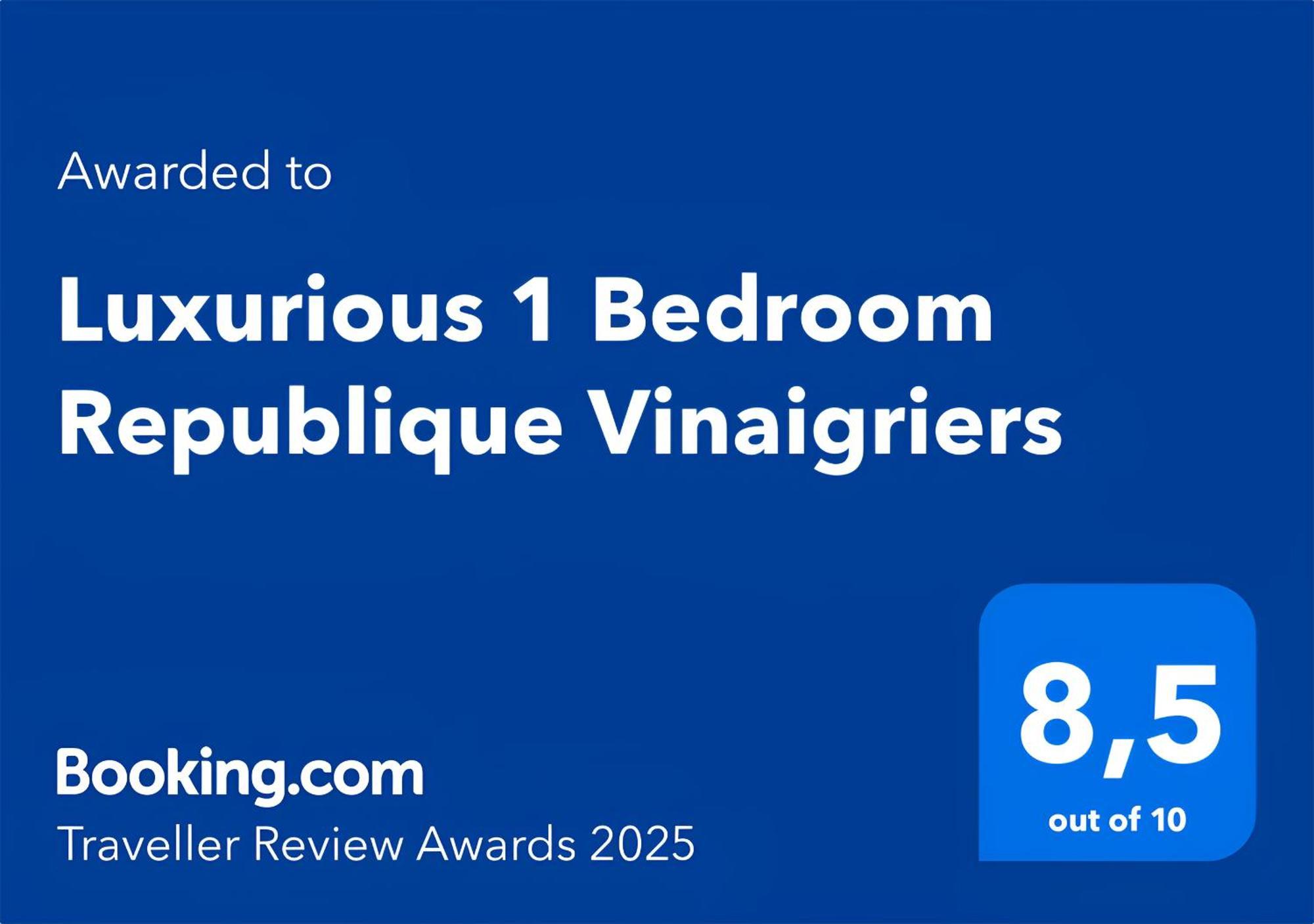 Luxurious 1 Bedroom Republique Vinaigriers Free Netflix Paris Exterior photo